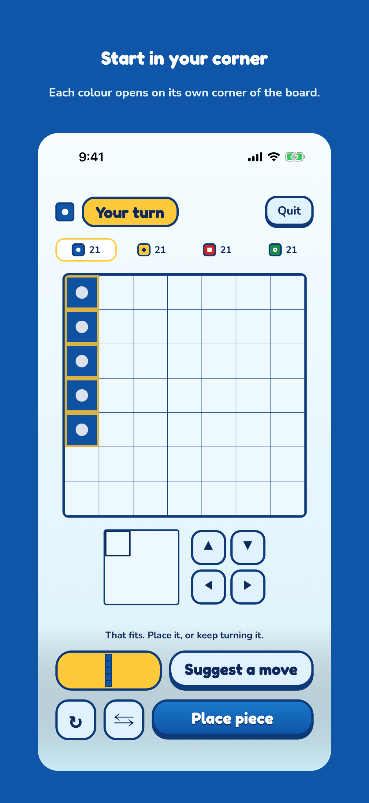 Corner Tiles on iPhone 6.1”