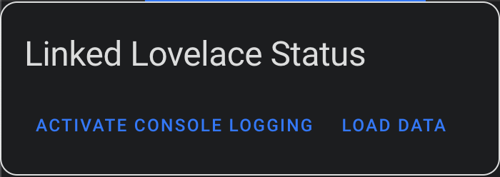 Linked Lovelace Status Card